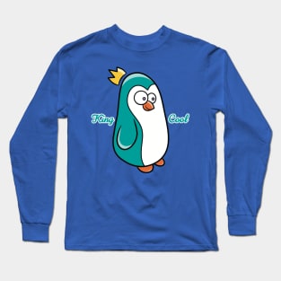 King Cold Penguin Long Sleeve T-Shirt